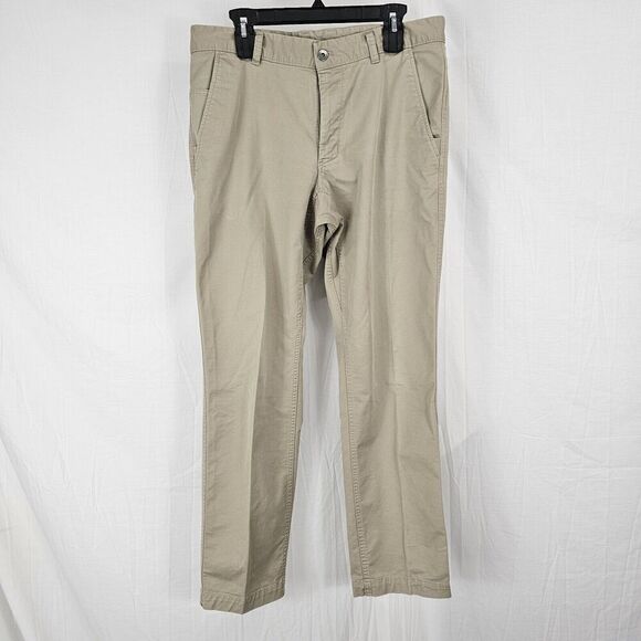 The North Face Men's Pants Size 34 Casual Straight Legs Khaki - Picture 1 of 8